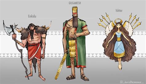 Epic Of Gilgamesh Characters - slidesharetrick