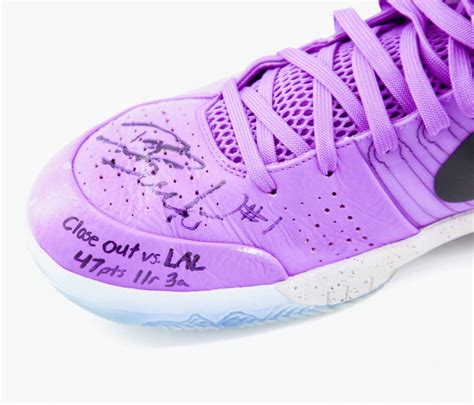 Devin Booker Auctions Game-worn Nike Kobe 4 for a Good Cause