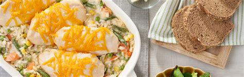 Cheesy Chicken & Rice Casserole | Campbell's® Recipes