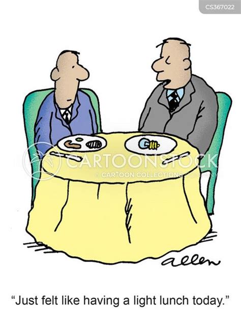 Lunch Meeting Cartoons and Comics - funny pictures from CartoonStock