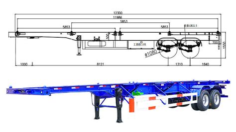 40ft Container Trailer Price | 40ft Container Trailer for Sale in Jamaica