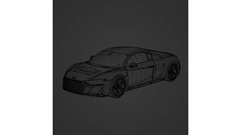 Audi R8 Coupe 2021 3D Model - TurboSquid 2052458