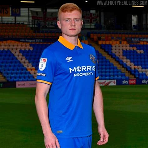 Shrewsbury Town 23-24 Home Kit Released - Footy Headlines