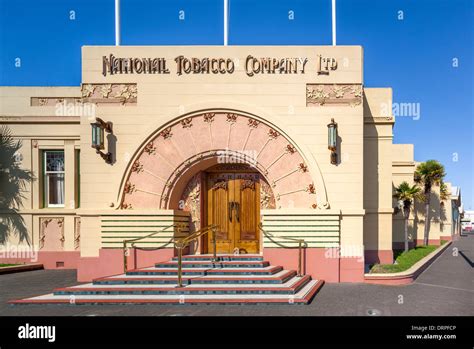 Napier Art Deco Famous National Tobacco Company Building, formerly Stock Photo: 66263254 - Alamy