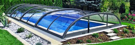 Low retractable pool enclosures and pool covers | Poolenclosures.co.nz