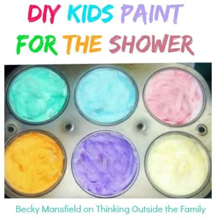 DIY Paint for the Shower - Totsfamily