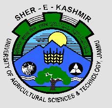 Sher-e-Kashmir University of Agricultural Sciences & Technology of ...