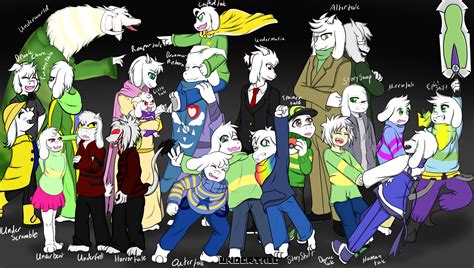 Asriel AU Meet Up : r/Undertale