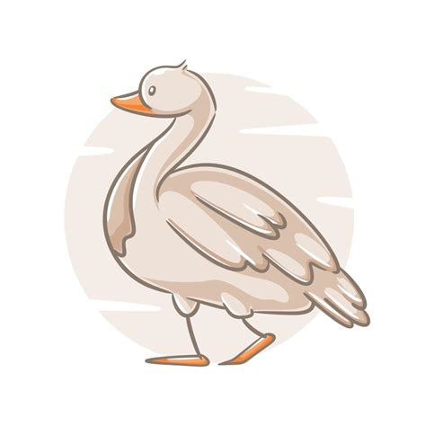 Cute baby swan outline drawing 22668509 Vector Art at Vecteezy