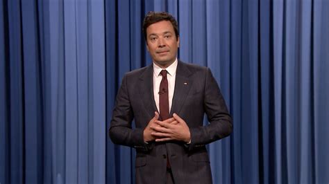 Jimmy Fallon’s Tonight Show Opens With a Moving Monologue on ...