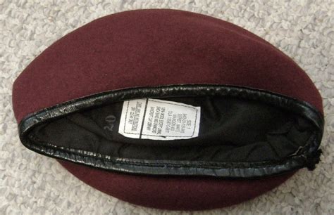 Maroon airborne beret full lining size 7 $18.00