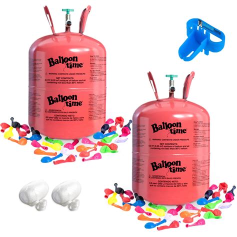 Balloon Time Jumbo 12 Inch Helium Tank Blend Kit | ubicaciondepersonas ...