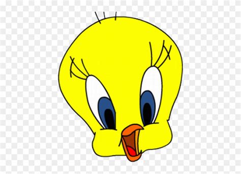 Free Graphics - Tweety Bird Face - Free Transparent PNG Clipart Images Download