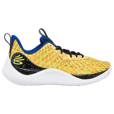 Under Armour Mens Curry 10 In Gold/black/red | ModeSens