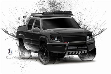 formerly The Honda Portal: Ben Drolet Sketches out a Honda Ridgeline ...