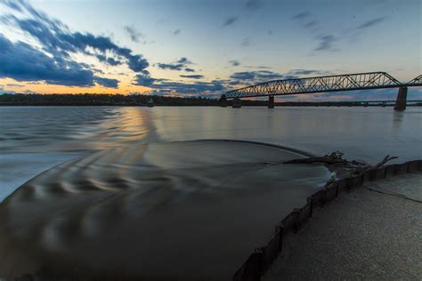 Chain of Rocks Bridge Photograph by Garry McMichael - Fine Art America