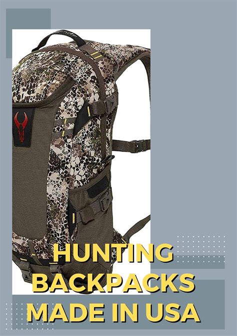 7 Best Hunting Backpacks Made in USA