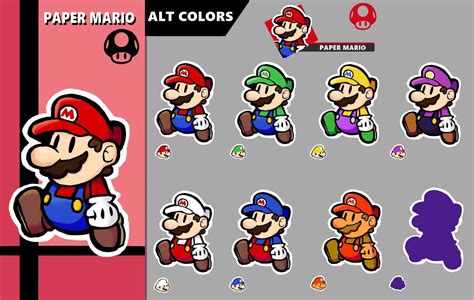 Paper Mario Moveset Concept : smashbros