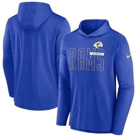 Rams 2023 Sideline Performance Lightweight Hoodie – US Sports Nation