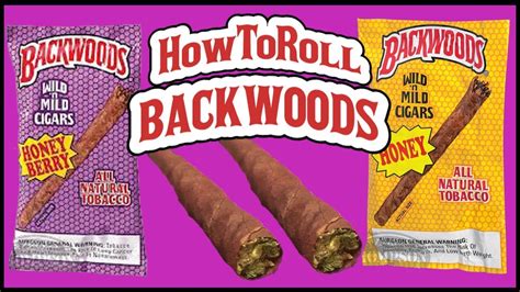 How To: Roll A Backwoods Blunt - YouTube