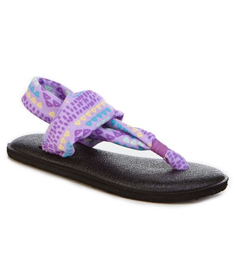 Sanuk Girls´ Yoga Sling Burst Geometric Sandals | Dillards