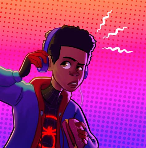 ArtStation - Miles Morales, Ollie Kremer | Miles morales, Black cartoon ...