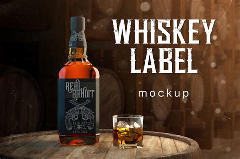 15+ Whisky Bottle Mockup PSD Free Download - Graphic Cloud