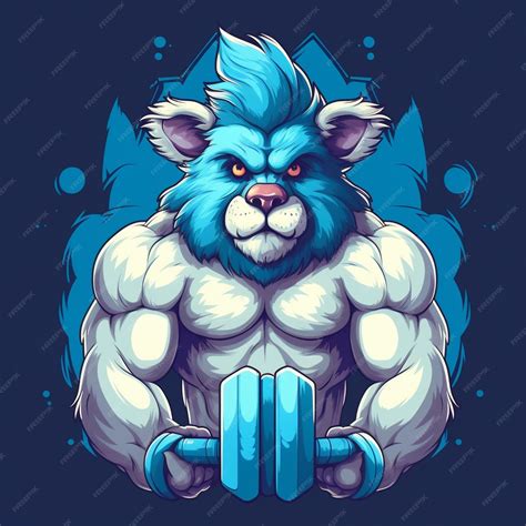 Premium AI Image | Wolf Fitness And Gym Logo