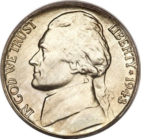 5 cents "Jefferson Nickel" (temps de guerre) - États-Unis – Numista