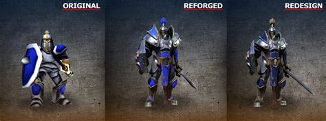 Reforged footman redesign. : r/warcraft3