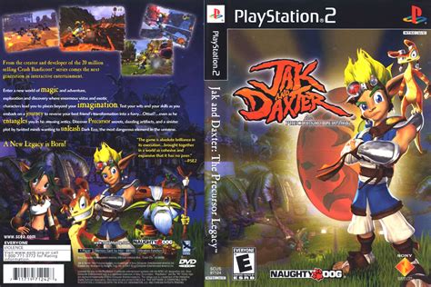 Jak & Daxter - The Precursor Legacy PS2 cover