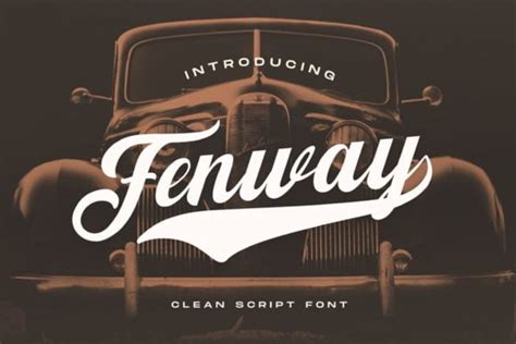 Fenway Font - fontforlife.com