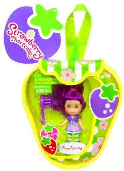 Strawberry Shortcake Plum Pudding Mini Doll Version 1 Hasbro Toys - ToyWiz