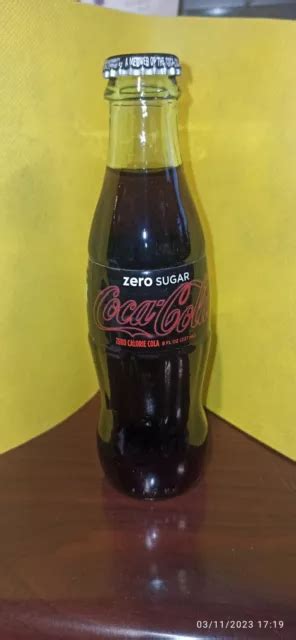 STRANGER THINGS COCA-COLA New Coke Zero Sugar Glass Bottle Limited Edition 1985 $14.99 - PicClick