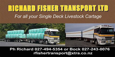 Single Deck Livestock Cartage – Richard Fisher Transport