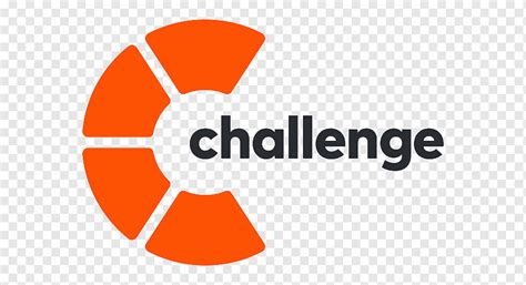 Logo Challenge Television channel Pick, Challange, television, text, orange png | PNGWing