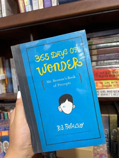 365 Days of Wonder by R.J. Palacio, Hobbies & Toys, Books & Magazines, Fiction & Non-Fiction on ...