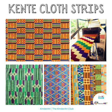 Kente Cloth Strips Lesson Plan: Multicultural Art and Craft Lessons for ...