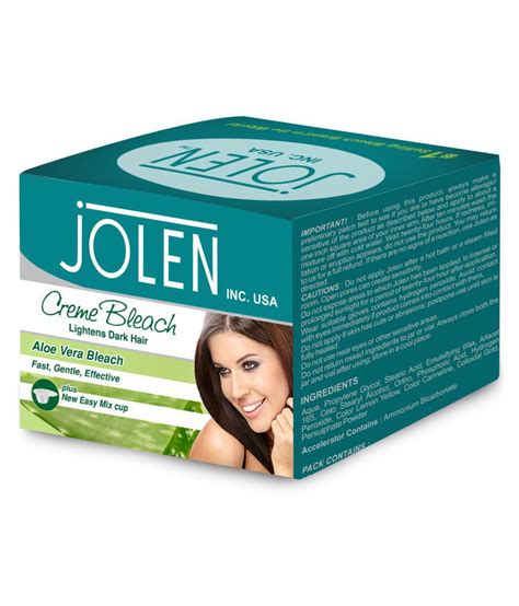 Jolen Creme Bleach 250 gm with Free Whitening Kit: Buy Jolen Creme Bleach 250 gm with Free ...