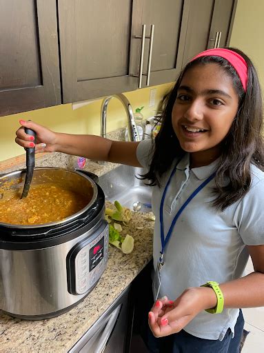 Middle School Students Launch School Lunch Prep Initiative