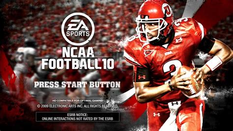 NCAA Football 10 -- Gameplay (PS3) - YouTube