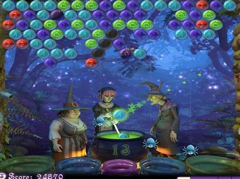 Bubble Witch Saga online game on FaceBook: overview, walkthrough ...