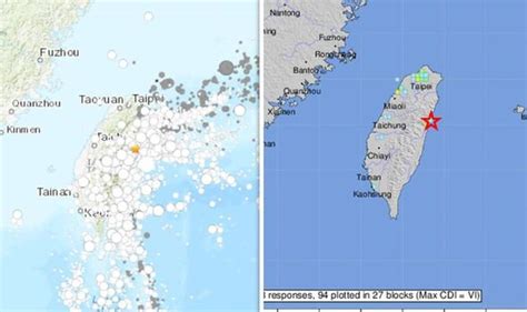 Taiwan earthquake MAP: Where did powerful 6.0 magnitude strike? Did it hit Taipei? | World ...