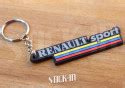 Keychain - Renault Sport RS Rallye 1980 - 2004 Clio 16S Williams RS1 5 GT Turbo- Logo Soft PVC ...