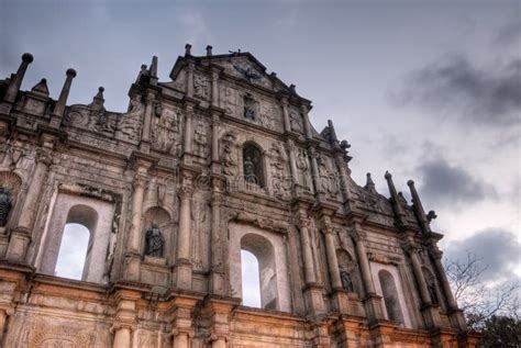 Ruins of St. Paul s stock image. Image of construction - 14334935