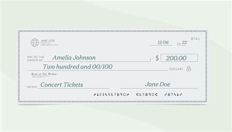 How to Write a Check — And An Example Check Template to Copy | theSkimm