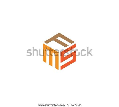 Letters Fms Logo Template Stock Vector (Royalty Free) 778572352