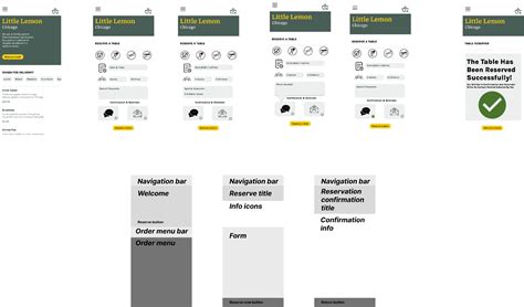 EOC - Project: Little Lemon book a table | Figma Community