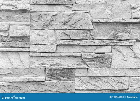 Pattern of White Stone Cladding Wall Tile Texture and Seamless ...