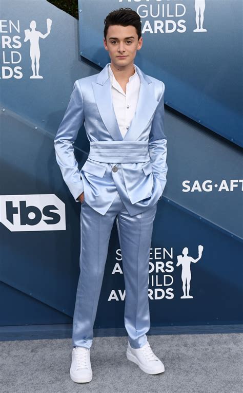 Noah Schnapp from SAG Awards 2020 Red Carpet Fashion | E! News